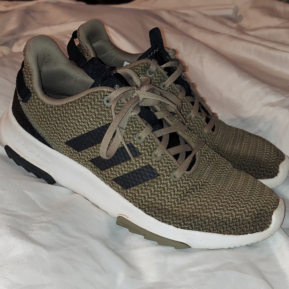 Mens olive green adidas Clearance
